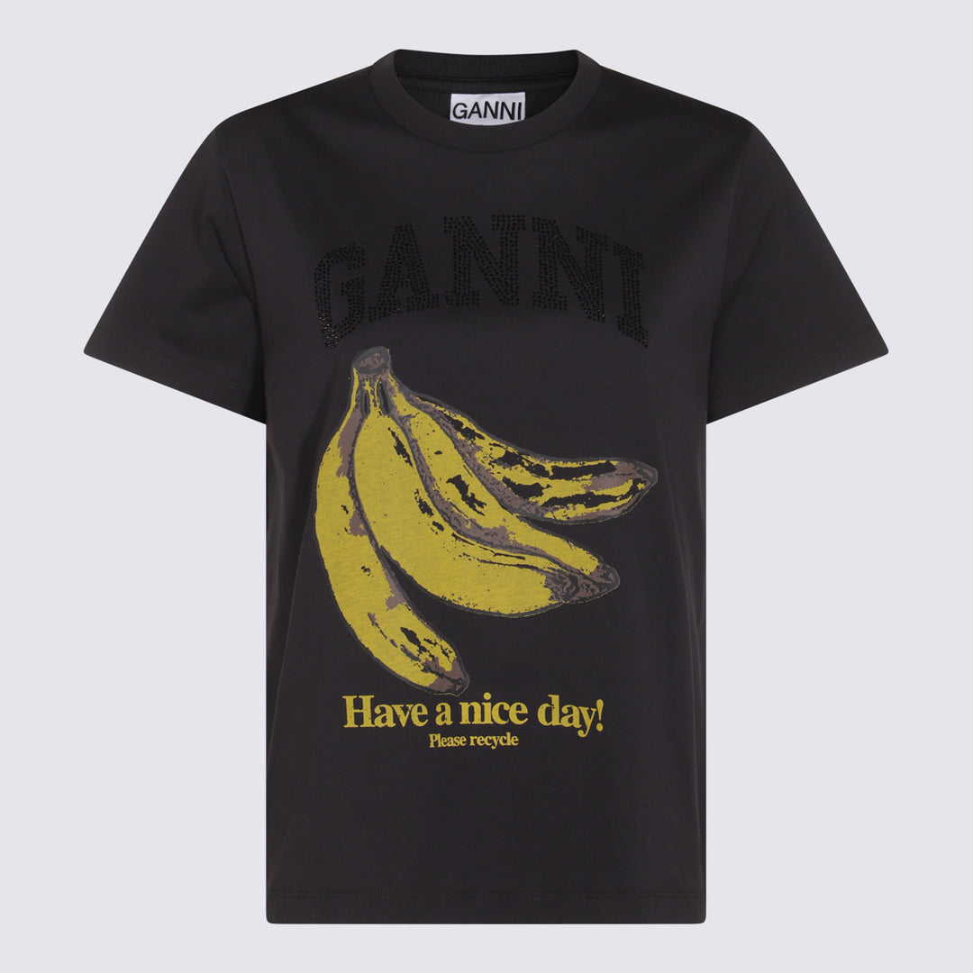 Ganni T-shirts and Polos - Phantom | 438ec44cd06e9859ab99548db9af2b416f4f868f