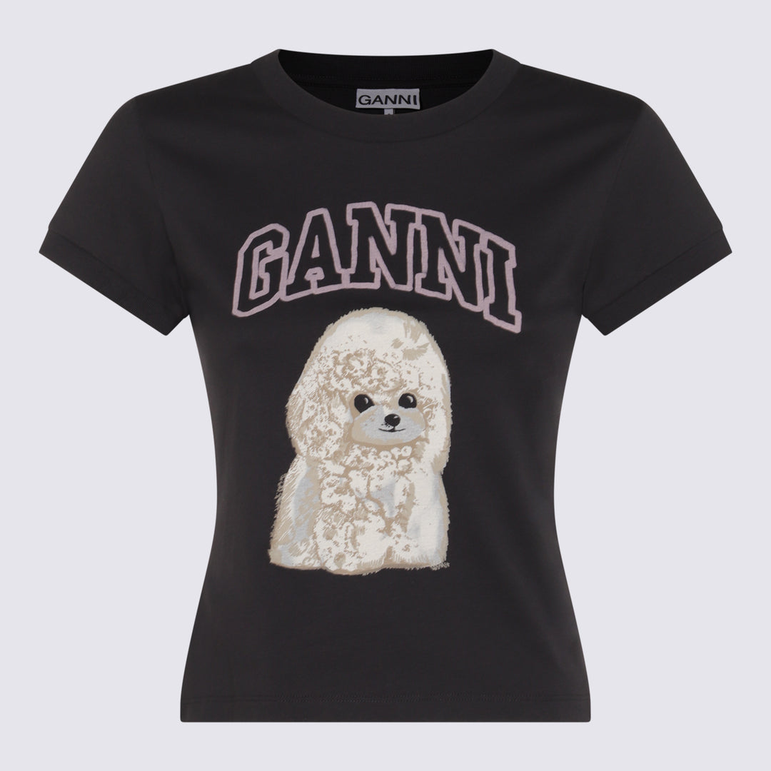 Ganni T-shirts and Polos - Phantom | 2322555290f65563f03f0a39512229d88b7ae184