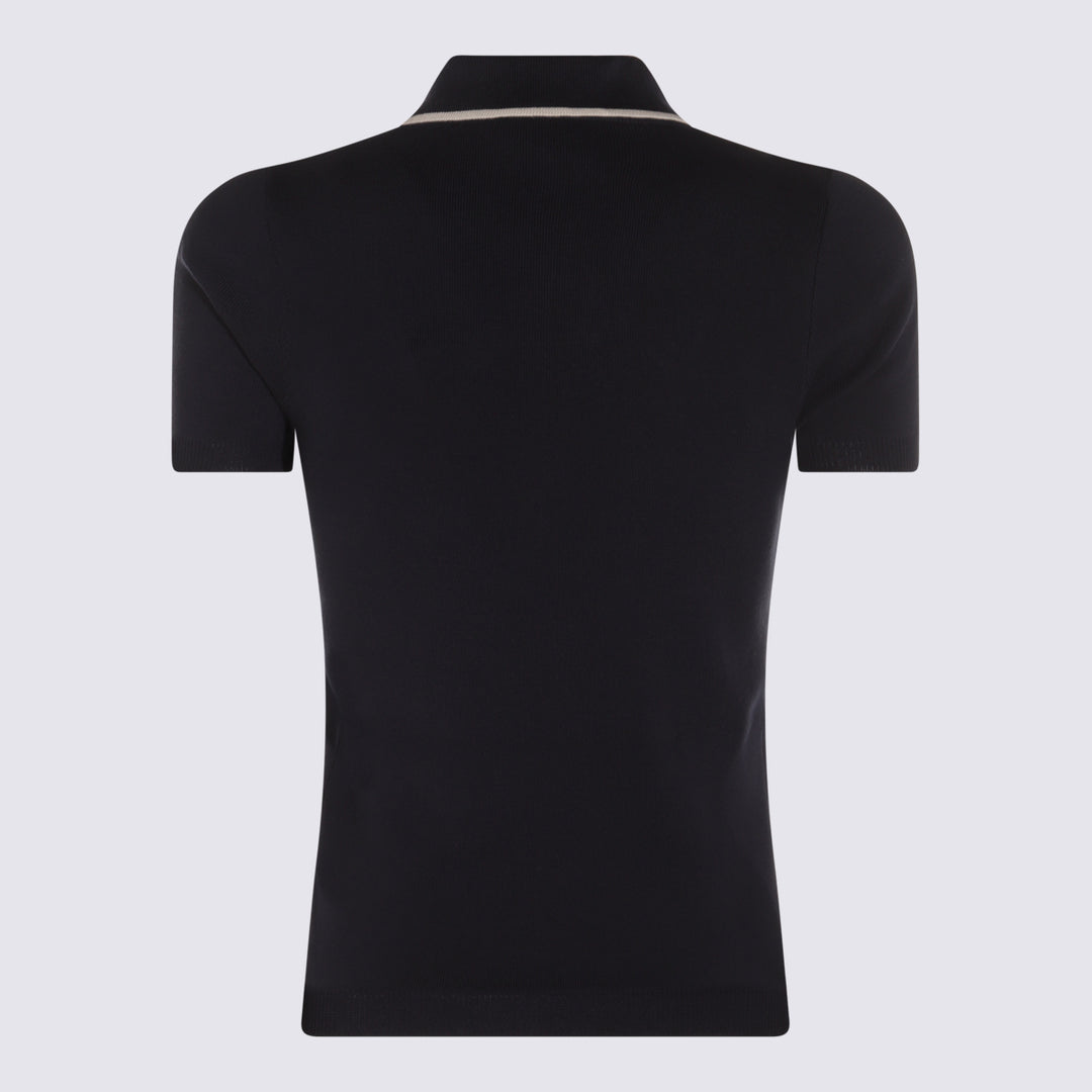 Valentino T-shirts and Polos - NAVY/IVORIO | d8801bc880d4a7f514ed426438c29242067be503