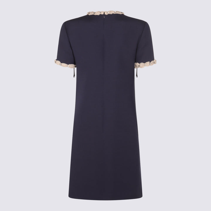 Valentino Dresses - INDACO/AVORIO | e576f30f36d682de4841e069c3214809575b2735