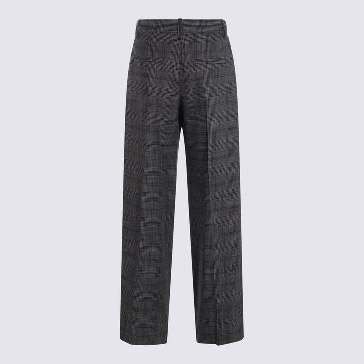 Brunello Cucinelli Trousers - BLUE/GRIGIO | cc17fa53e78715cded9efb55b9fc84956d1c4083