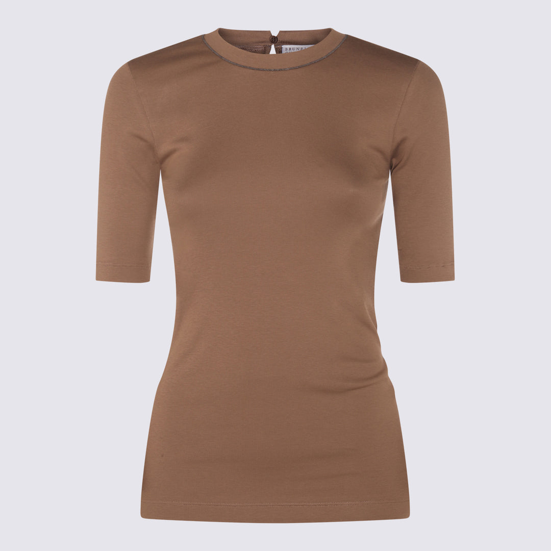 Brunello Cucinelli T-shirts and Polos - Brown | a562cd4eae102d7d0c0e059bc72b68d9af673d71