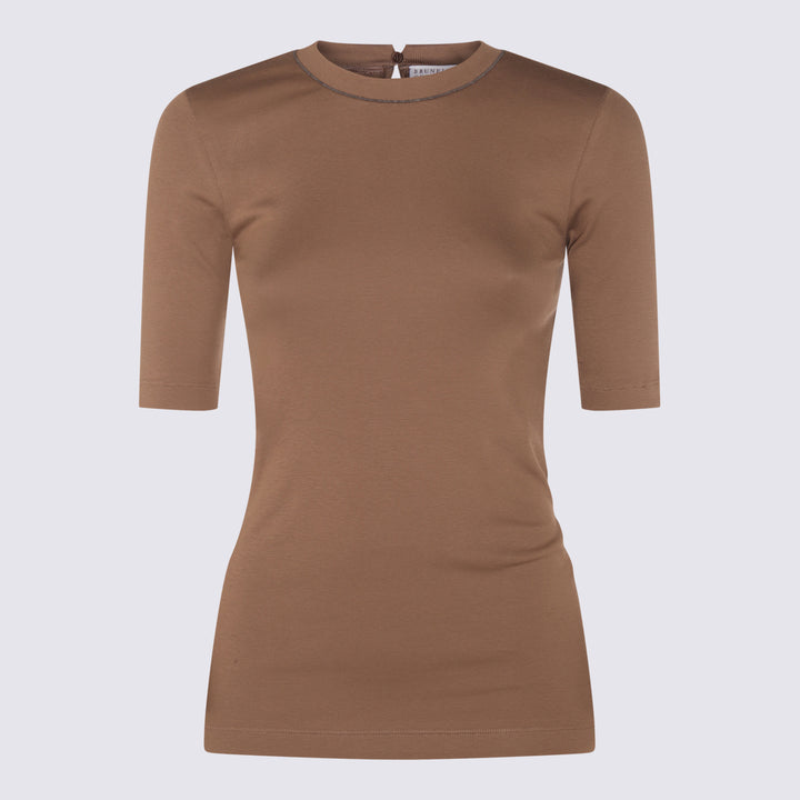 Brunello Cucinelli T-shirts and Polos - Brown | a562cd4eae102d7d0c0e059bc72b68d9af673d71