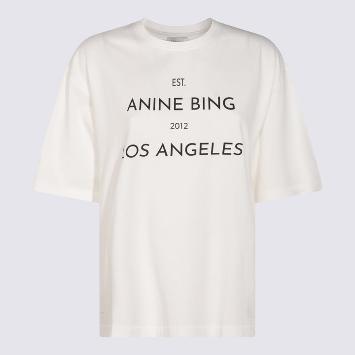Anine Bing T-shirts and Polos - Light and natural | 01405b92e77b4da3bcdc6c836d7704ef414f5264