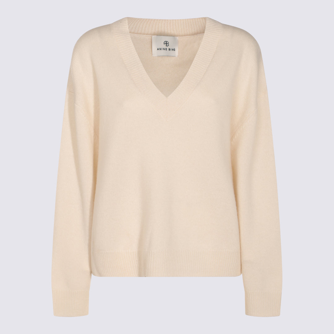 Anine Bing Sweaters - Light and natural | 218e54e431bbfbe05ede67f9e437a88825038739