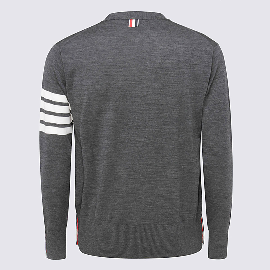 Thom Browne Sweaters - Blacks and greys | 76d536c1a80be3f55d75f050a6b7b3fcc88f356d