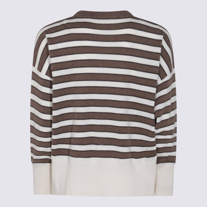 Brunello Cucinelli Sweaters - PANAMA/MARRONE/PIGNA | 85942325e8d368cdcaf019d27e09e300e8caac5b