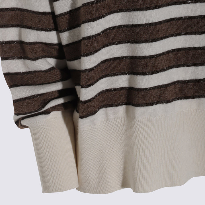 Brunello Cucinelli Sweaters - PANAMA/MARRONE/PIGNA | cd09ccb0074ea215c2321f1e4c5e07cbedfb3c7e