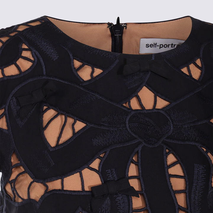 Self-Portrait Dresses - Blue and green | 29a2da0413c099f54356fffabdc82447dcd44731