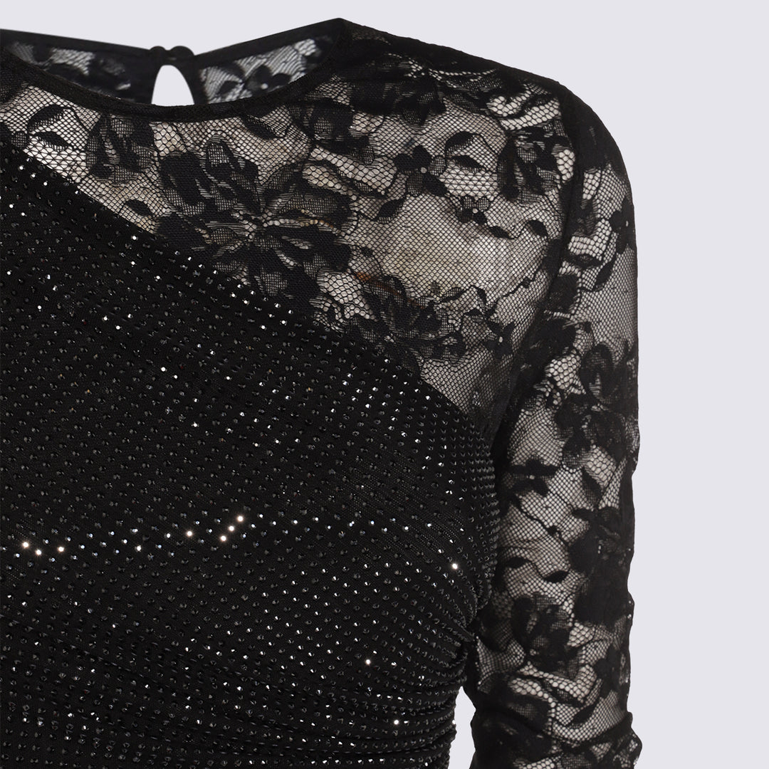 Self-Portrait Dresses - Blacks and greys | bb7f731a973c8c78979480a76fceebdfbbdce238