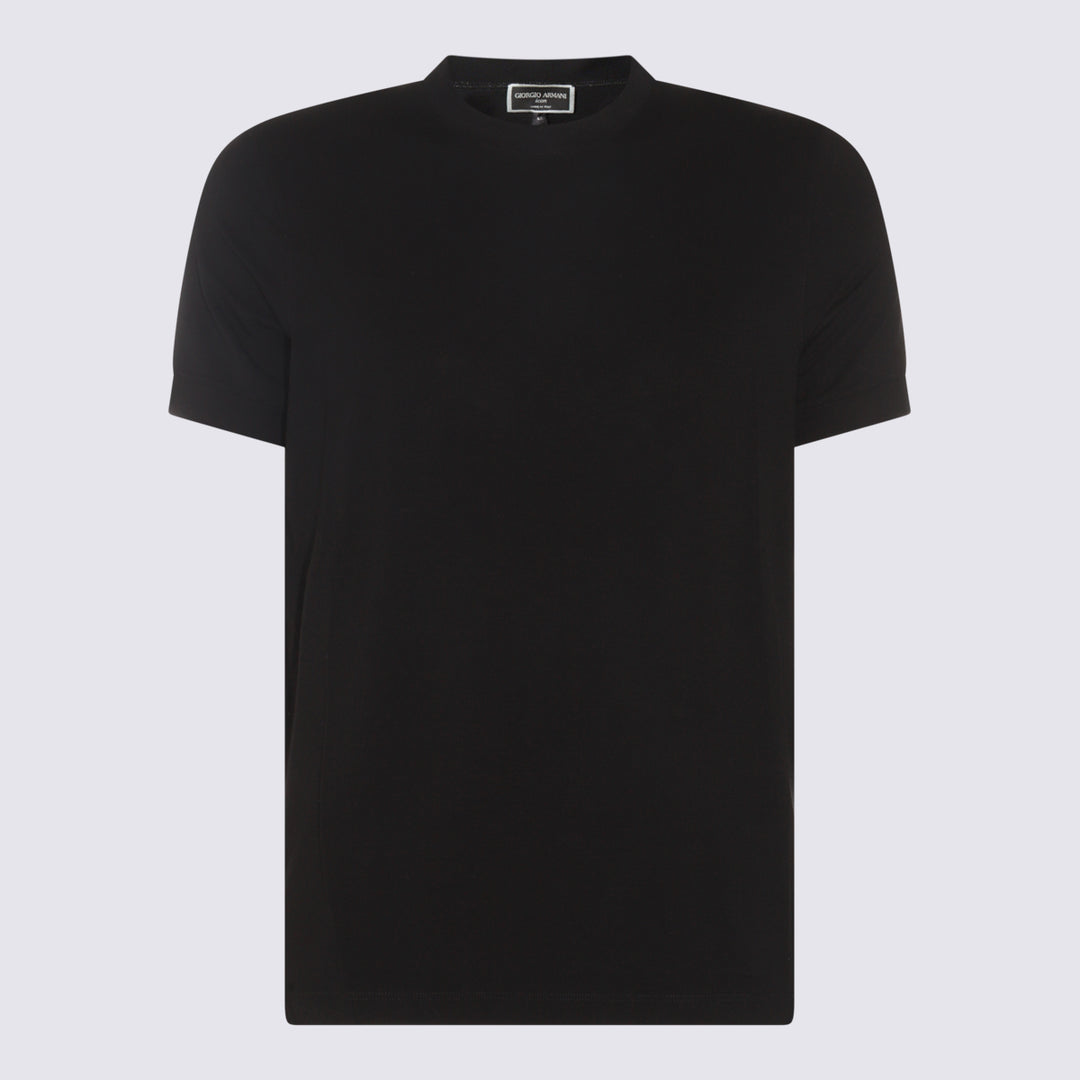Giorgio Armani T-shirts and Polos - Blacks and greys | d04a9d17f74110bb2a9b3dd8ed15fe363d9d458a
