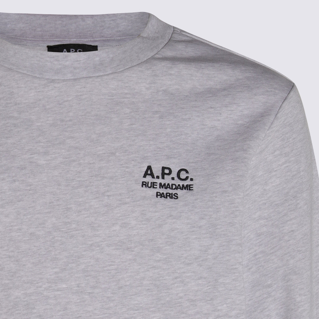 A.P.C. Sweaters - HEATHERED
GREY/BLACK | 3f2d82540955fa1ae22a018d734ccacf7f721dc7