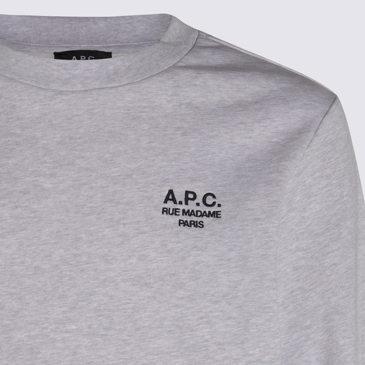 A.P.C. Sweaters - HEATHERED
GREY/BLACK | 3f2d82540955fa1ae22a018d734ccacf7f721dc7