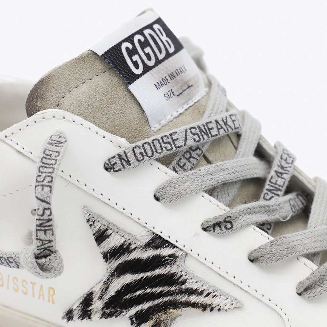 Golden Goose Sneakers - WHITE/WHITE BLACK ZEBRA/SILVER | b73584a97a26b9687a2b2d970c499e046926076e