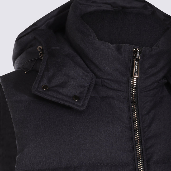 Moorer Coats - Blue and green | da5cf2e5baca138abba0872fad0748fd4b41c73f