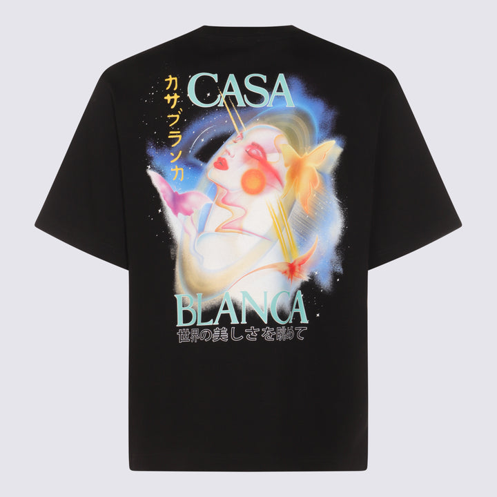Casablanca T-shirts and Polos - Blacks and greys | 7b4155612d3fb179491b40533359208dc4fd6eb8