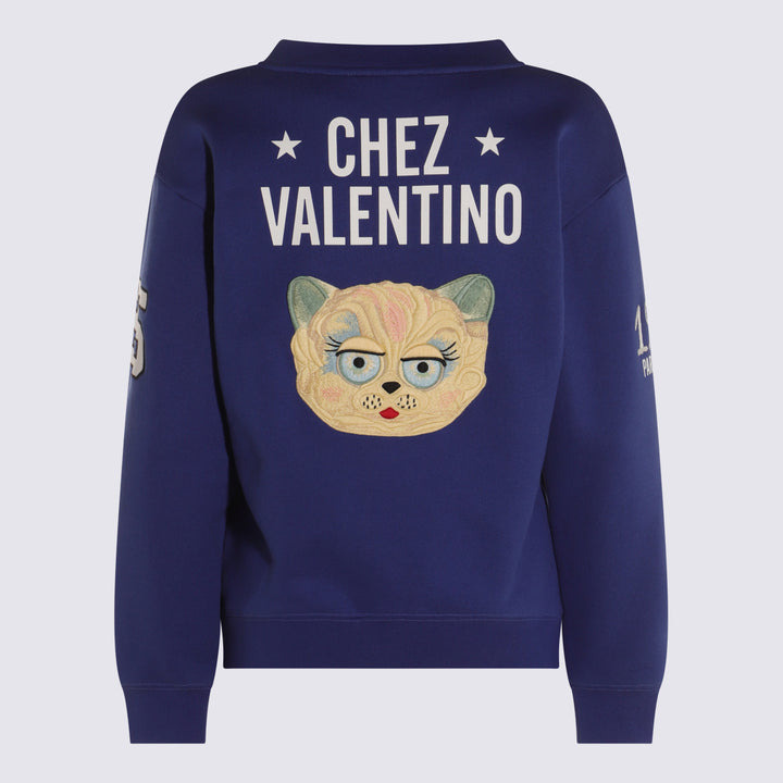 Valentino Sweaters - BLU/AVORIO | 4bf5a87aa8a3ab14782d83fdf47fe58927c4c10b