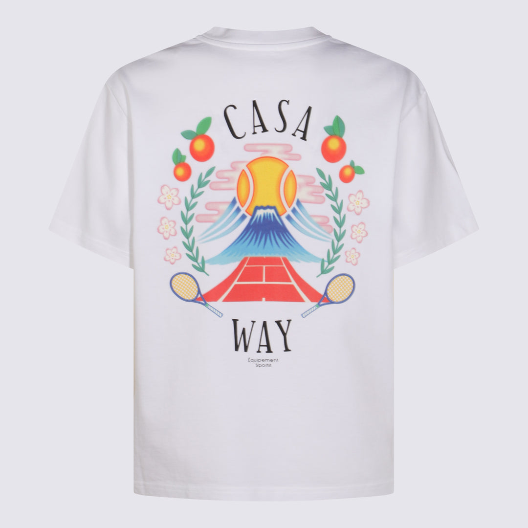 Casablanca T-shirts and Polos - Light and natural | f996d257d0a04730028d7ac89446fee6e59dc4c6