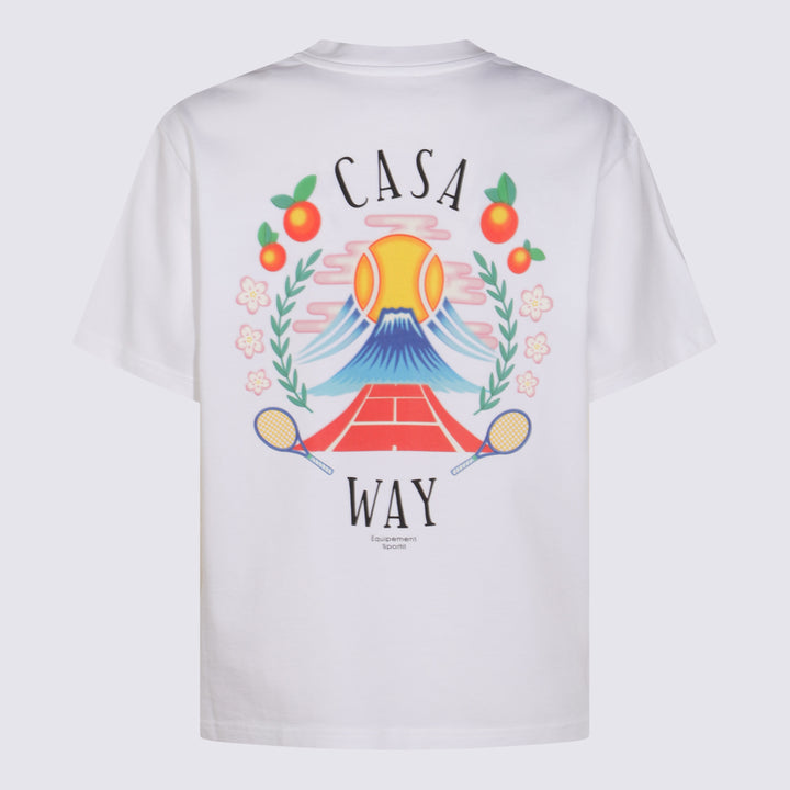 Casablanca T-shirts and Polos - Light and natural | f996d257d0a04730028d7ac89446fee6e59dc4c6
