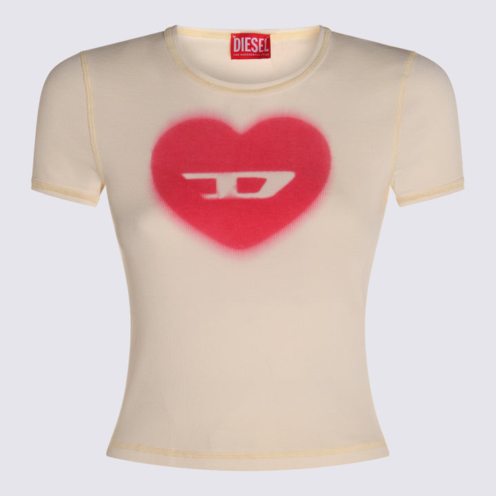 Diesel T-shirts and Polos - Light and natural | 503b9cdc6101e3fc6a165b5495998f056305b35d