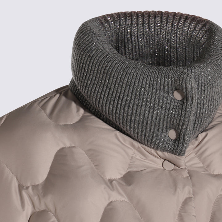 Fabiana Filippi Coats - Metallici e grigi | a98feeddc201653b2cbfb56bd09571b6b215d3ec