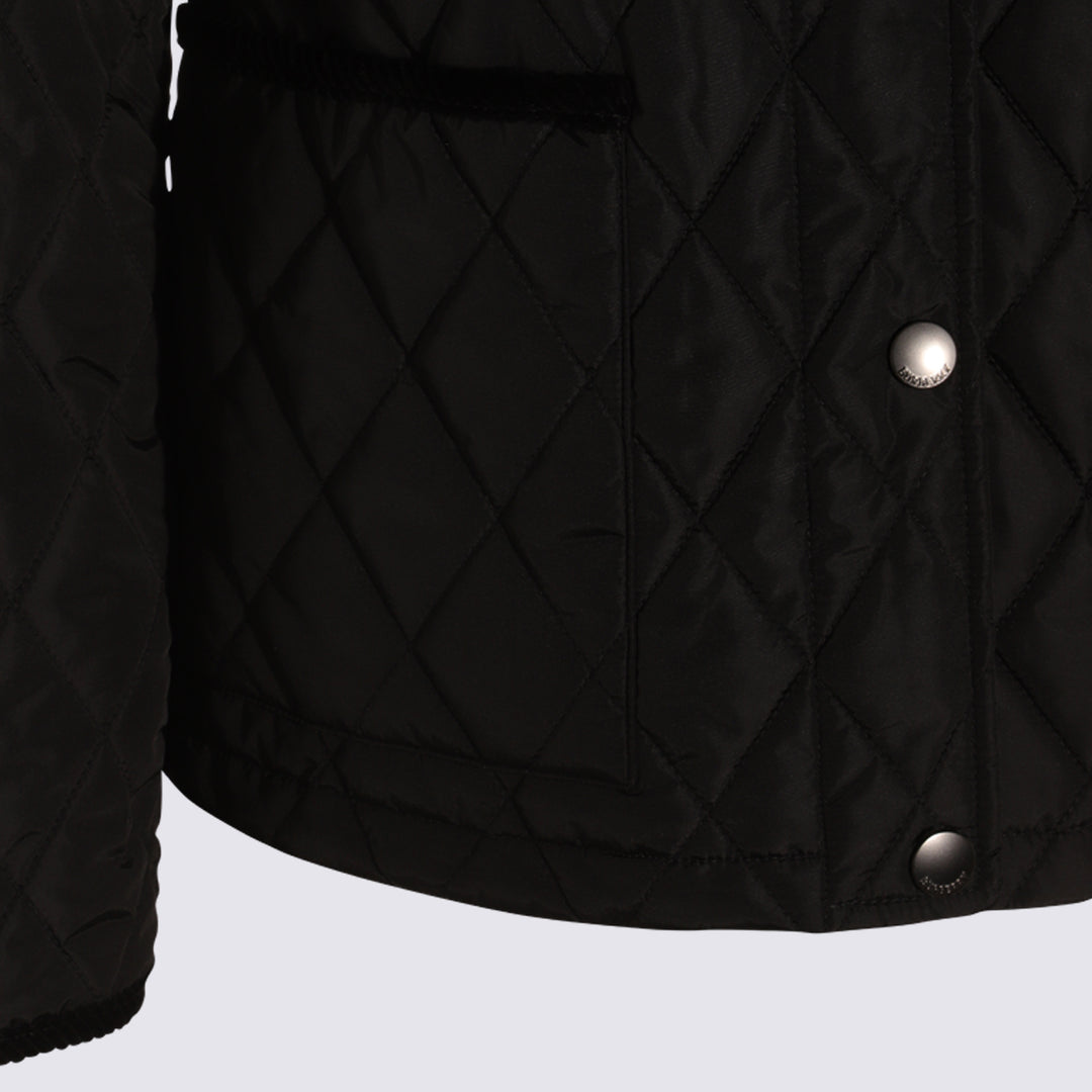 Burberry Coats - BLACK/SAND IP CHECK | aa3cb3db4cc076f8f6dd3c5e9ec084994e134d2c