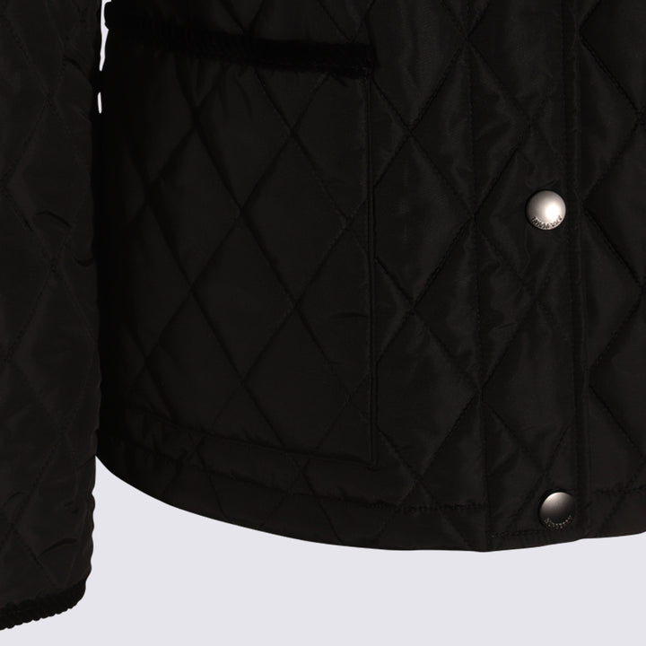 Burberry Coats - BLACK/SAND IP CHECK | aa3cb3db4cc076f8f6dd3c5e9ec084994e134d2c