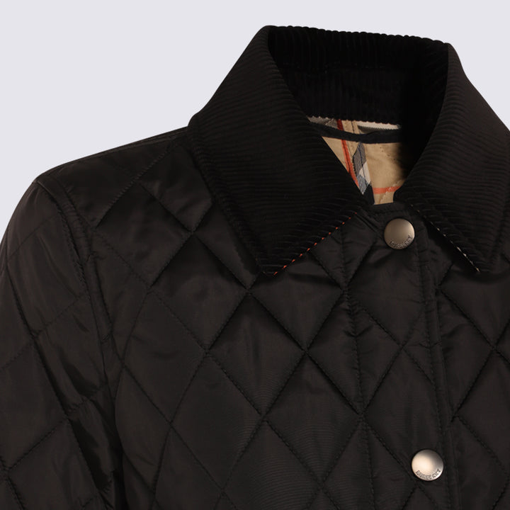 Burberry Coats - BLACK/SAND IP CHECK | f789804f53ed56162f6d294a7bdddc0c7978b25c