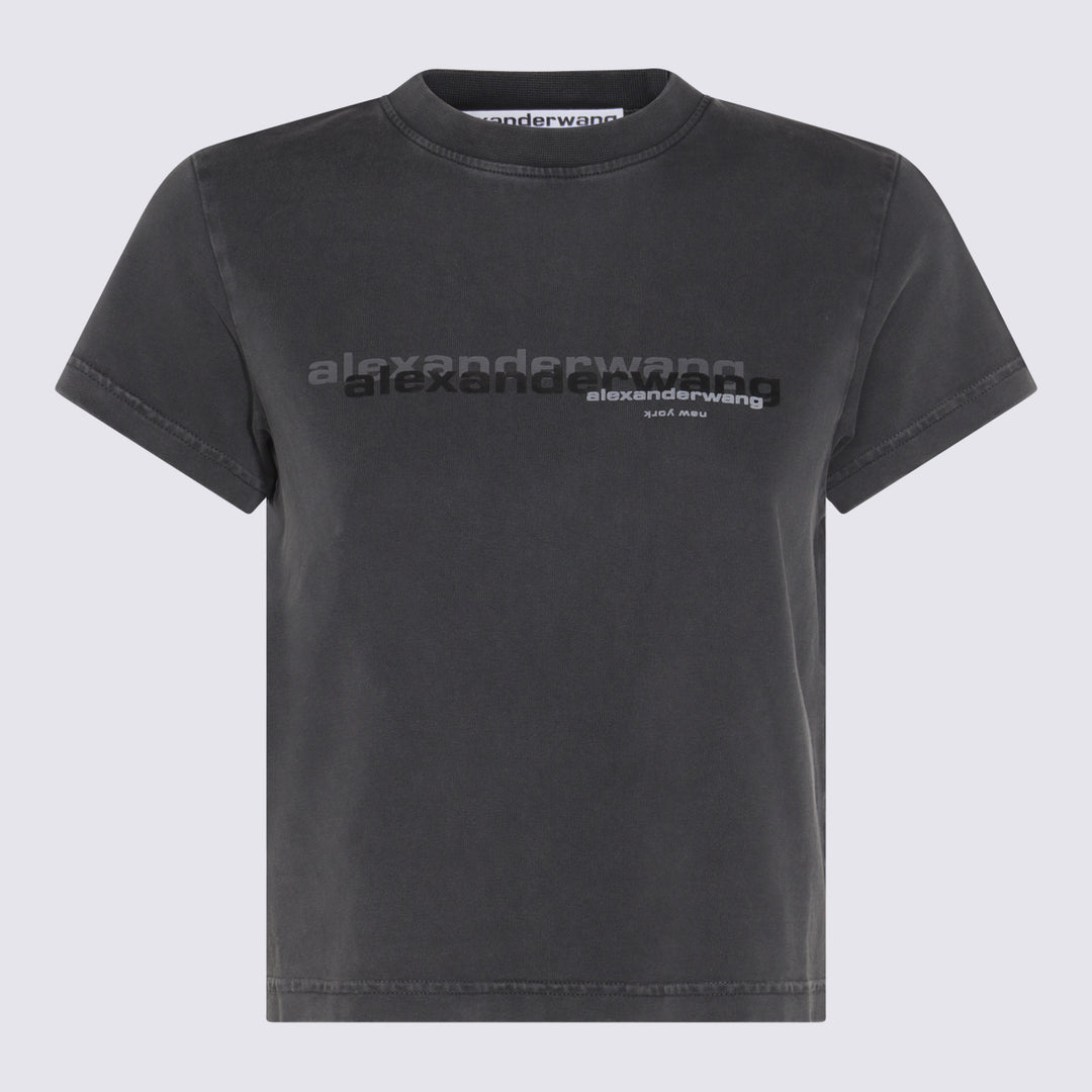 Alexander Wang T-shirts and Polos - WASHED BLACK | 52535a2cf4bdc6ebe3bec5e5bf9b2d57b393ce9a