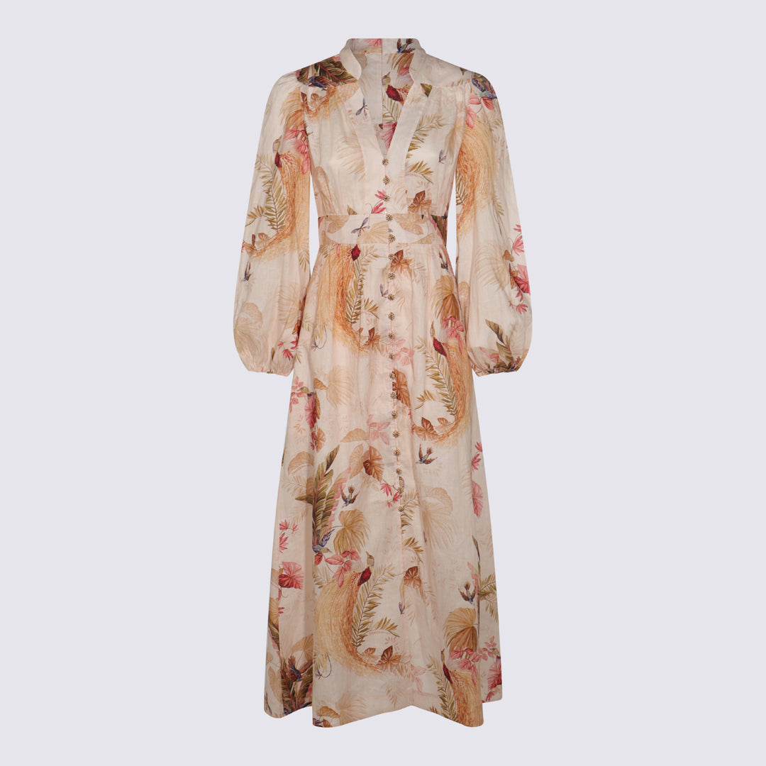 Zimmermann Dresses - CREAM PALM FLORAL | 3610cfe2c8b321b96be46ee8972b351171165a1b