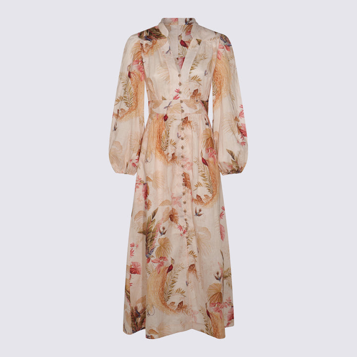 Zimmermann Dresses - CREAM PALM FLORAL | 3610cfe2c8b321b96be46ee8972b351171165a1b
