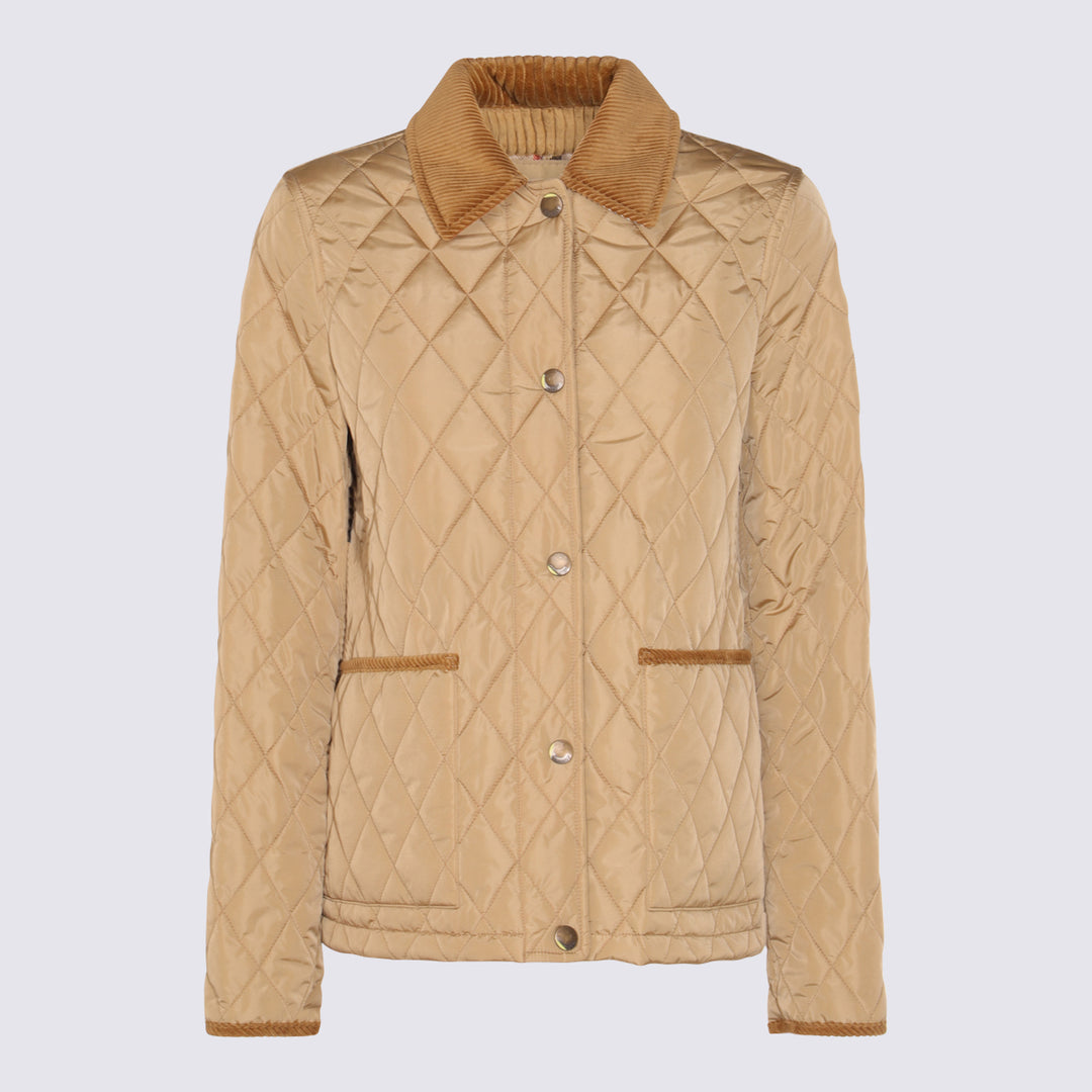 Burberry Coats - BLACK/SAND IP CHECK | bd461dd0f42a9f026247402e43eba07f61c341a1