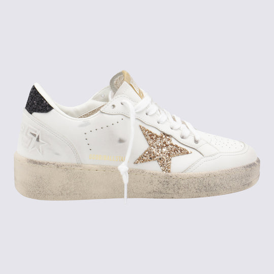 Sneakers White/Gold/Black