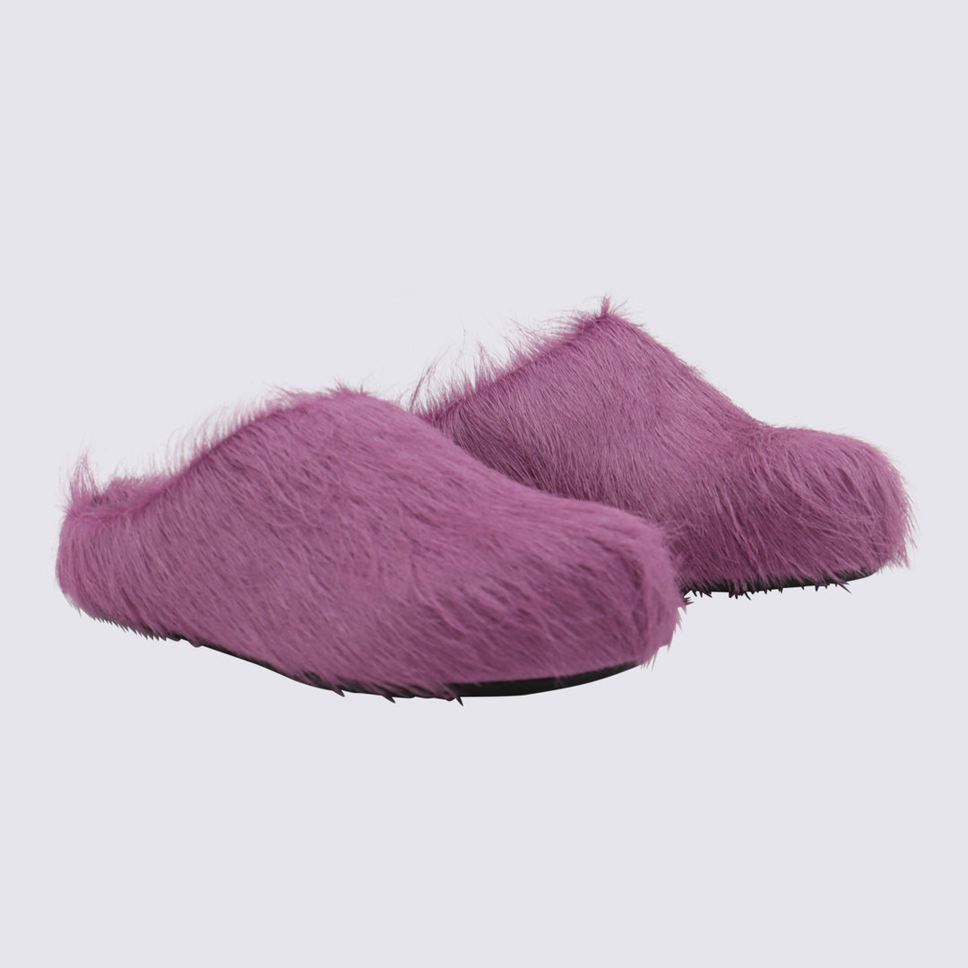 Marni Sandals - PRUNE VIOLET | 9419bef0110699216d83d8c49d2a10a8039c3bdf