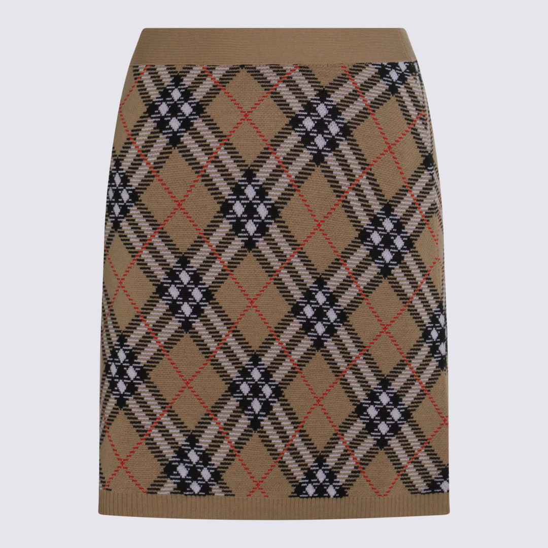 Burberry Skirts - SAND IP CHECK | b92a9a623444a257faf27b49820abb89269fb8fa