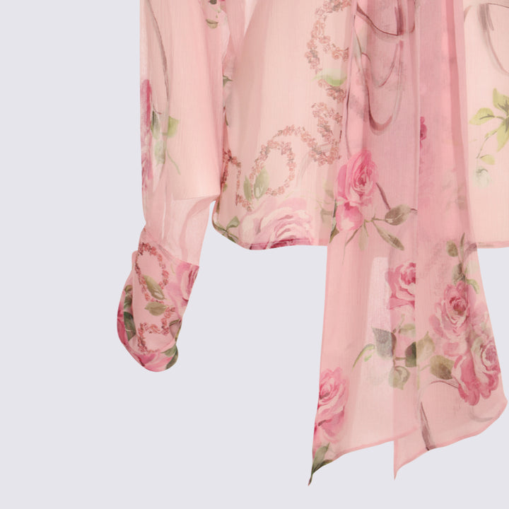 Blumarine Top - ROSA/MAUVE ORCHID | 00a8c26365c884fdcf817fde0cdf9f3ffcfb9ed6