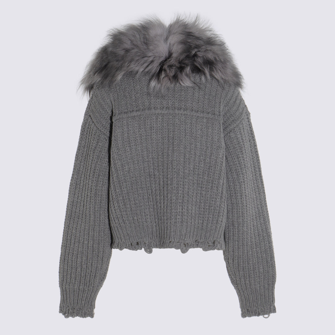 Blumarine Jackets - GREY EXCALIBUR | ef3a586da9c52fb097d286a9ce8b9a1ea2b39b43