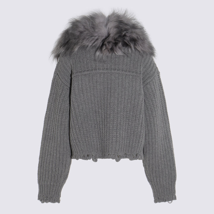 Blumarine Jackets - GREY EXCALIBUR | ef3a586da9c52fb097d286a9ce8b9a1ea2b39b43