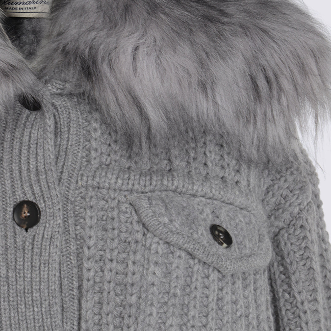 Blumarine Jackets - GREY EXCALIBUR | 026d1cfdc4c2cfbe2de9d6396ba6751c5864887e