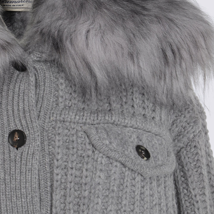 Blumarine Jackets - GREY EXCALIBUR | 026d1cfdc4c2cfbe2de9d6396ba6751c5864887e