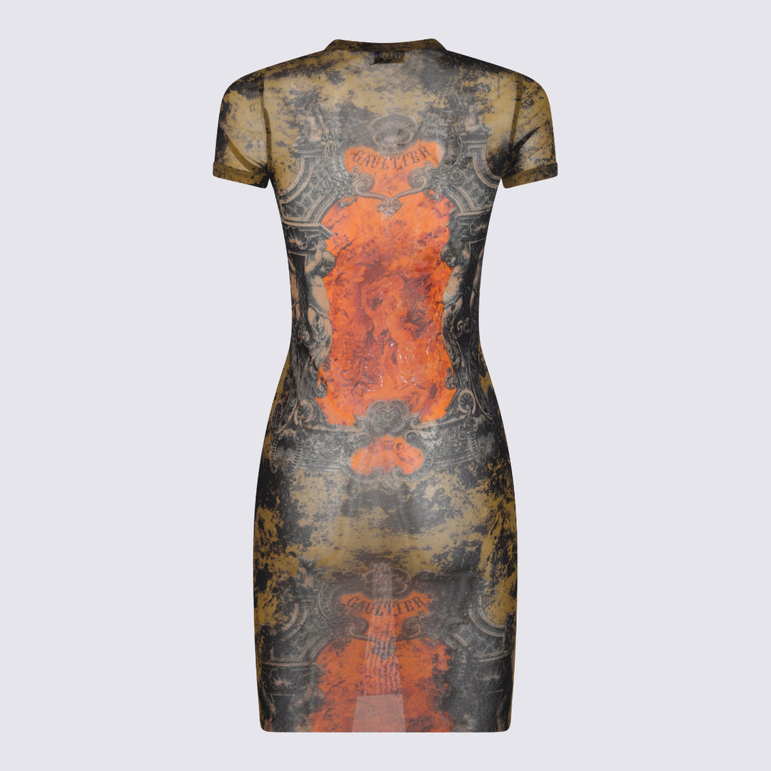 Jean Paul Gaultier Dresses - BLACK/KHAKI/ORANGE | be3f8606532460db5a1711e6186e29d36a742fde