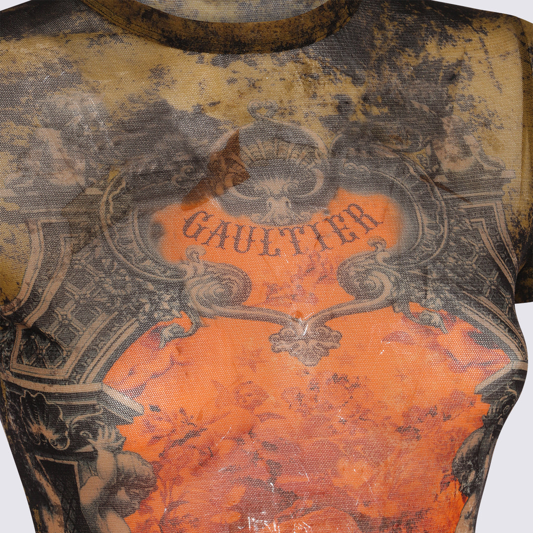 Jean Paul Gaultier Dresses - BLACK/KHAKI/ORANGE | e4b39521a05a5c523f3d1c357afde28d34a548e7