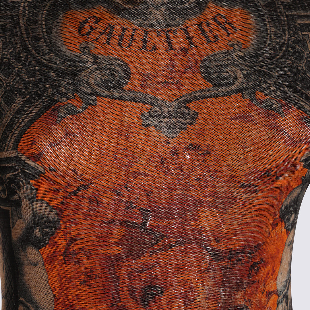 Jean Paul Gaultier Sweaters - BLACK/KHAKI/ORANGE | 7d5e2014506956b991e3feb126669b31233db399