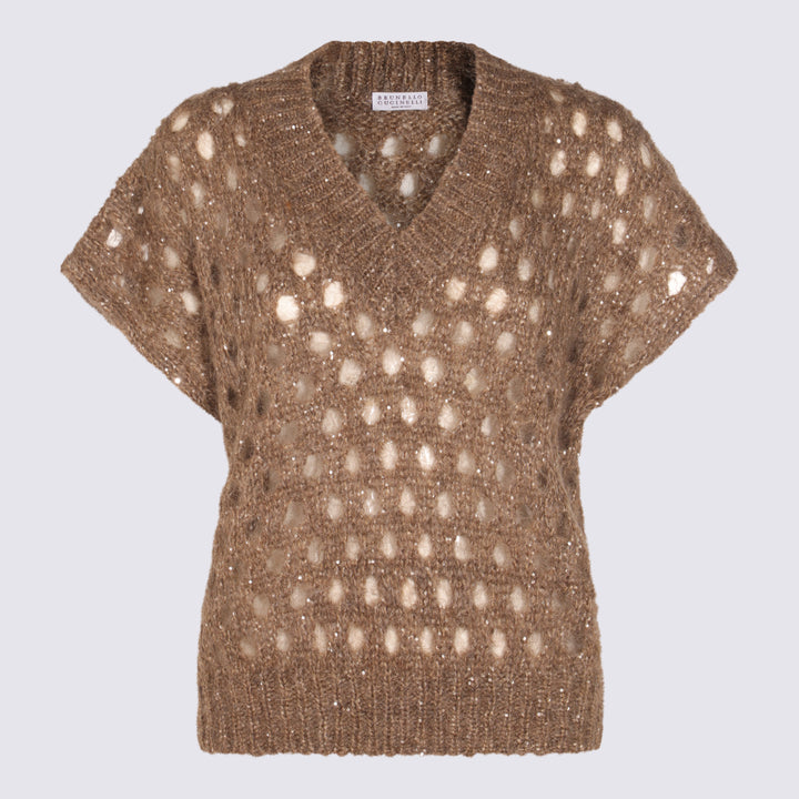 Brunello Cucinelli Sweaters - Light and natural | 90a8620a1cd83da72013c9a79d40af5be0f7a343