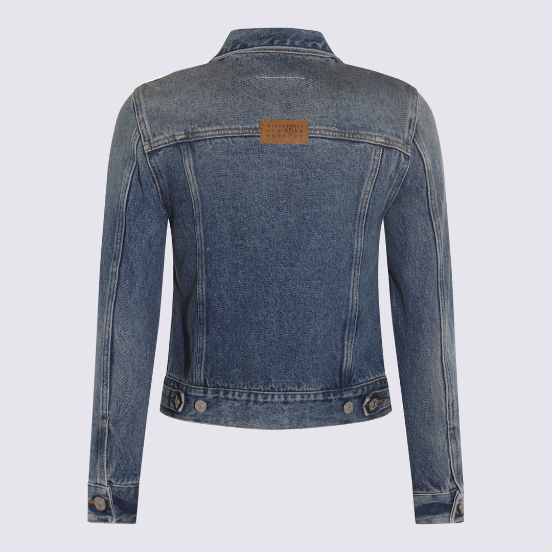 Mm6 Maison Margiela Jackets - MEDIUM BLUE | b03877ab7a5b10b67a7901cffb257f746cac5916