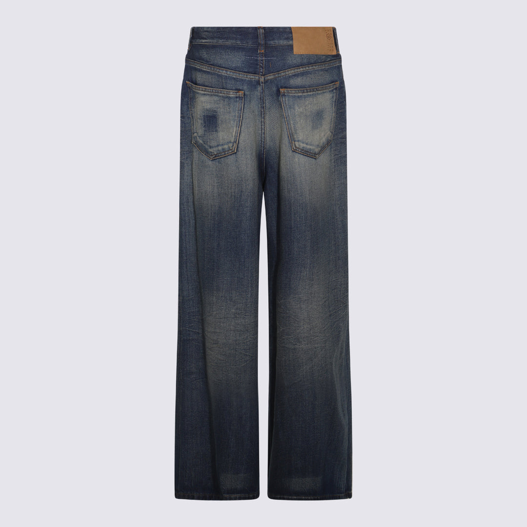 Mm6 Maison Margiela Jeans - MEDIUM BLUE | a5d99eaf29205120c2f10cee243beaa2ba314c86
