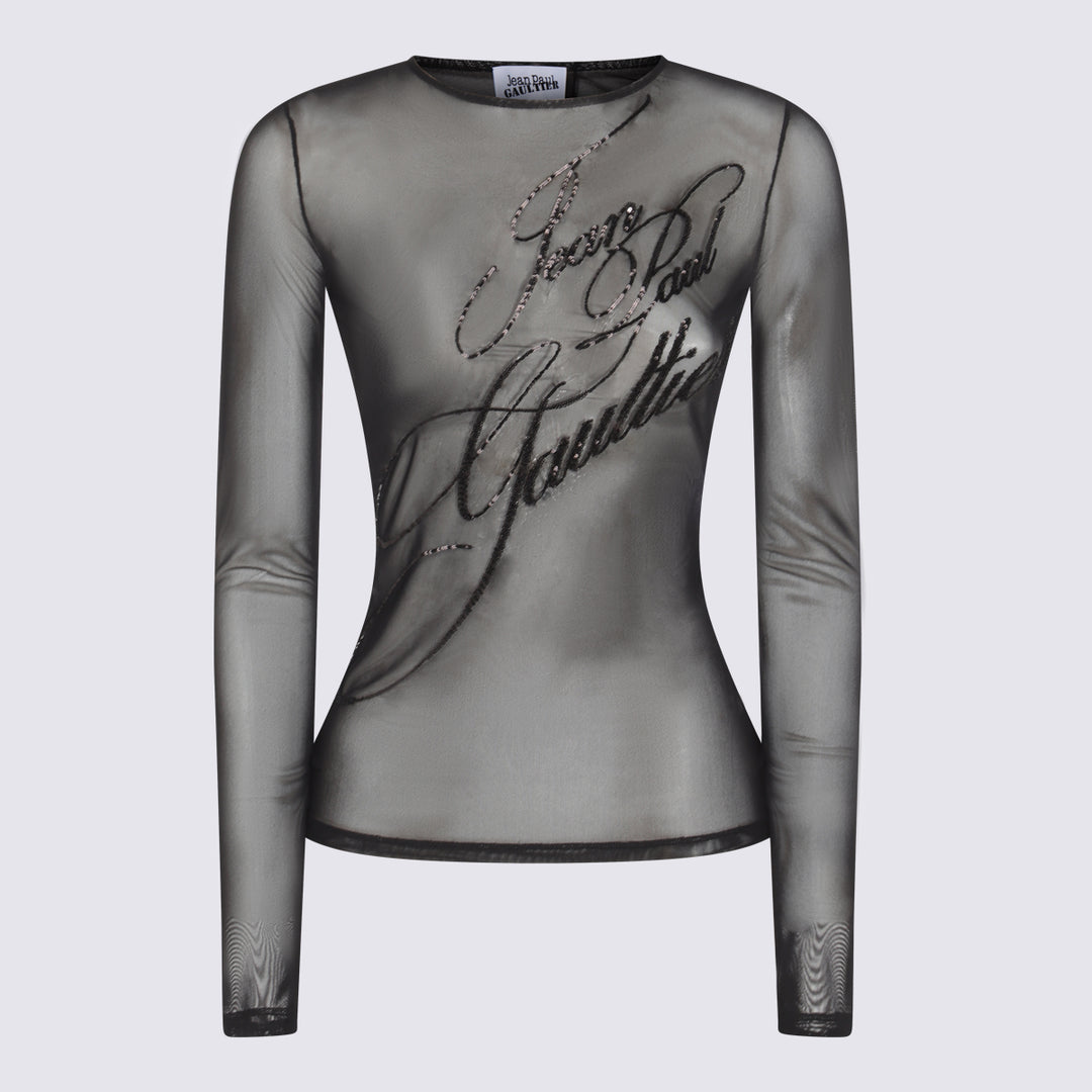 Jean Paul Gaultier Top - Blacks and greys | fda53ea7edcb2b12b0f1b14175015403dadf1ade