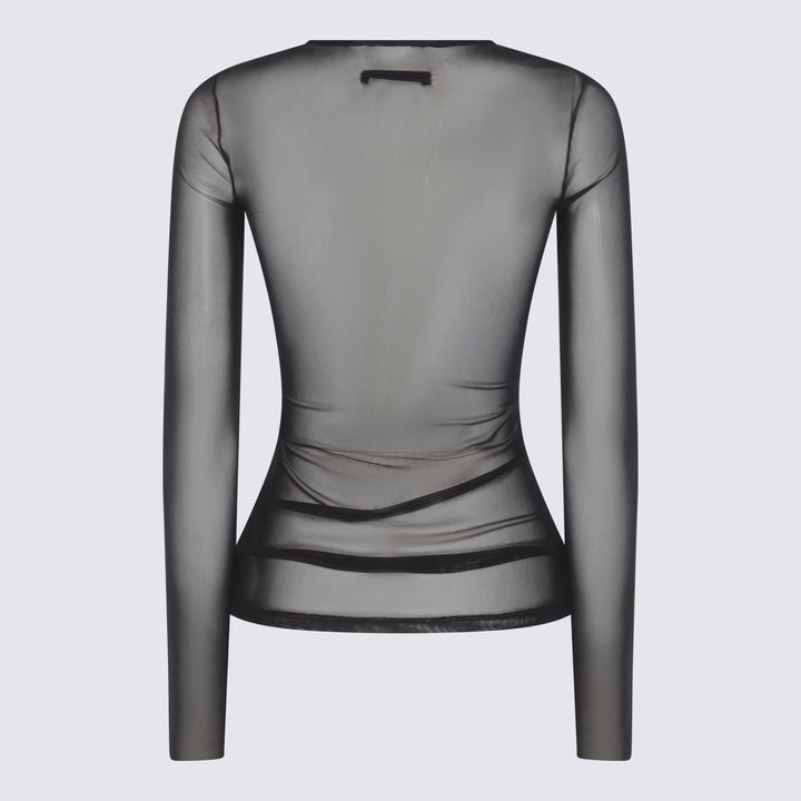 Jean Paul Gaultier Top - Blacks and greys | 552a279c283101cc85f9fc1e53b779cfeda4d018