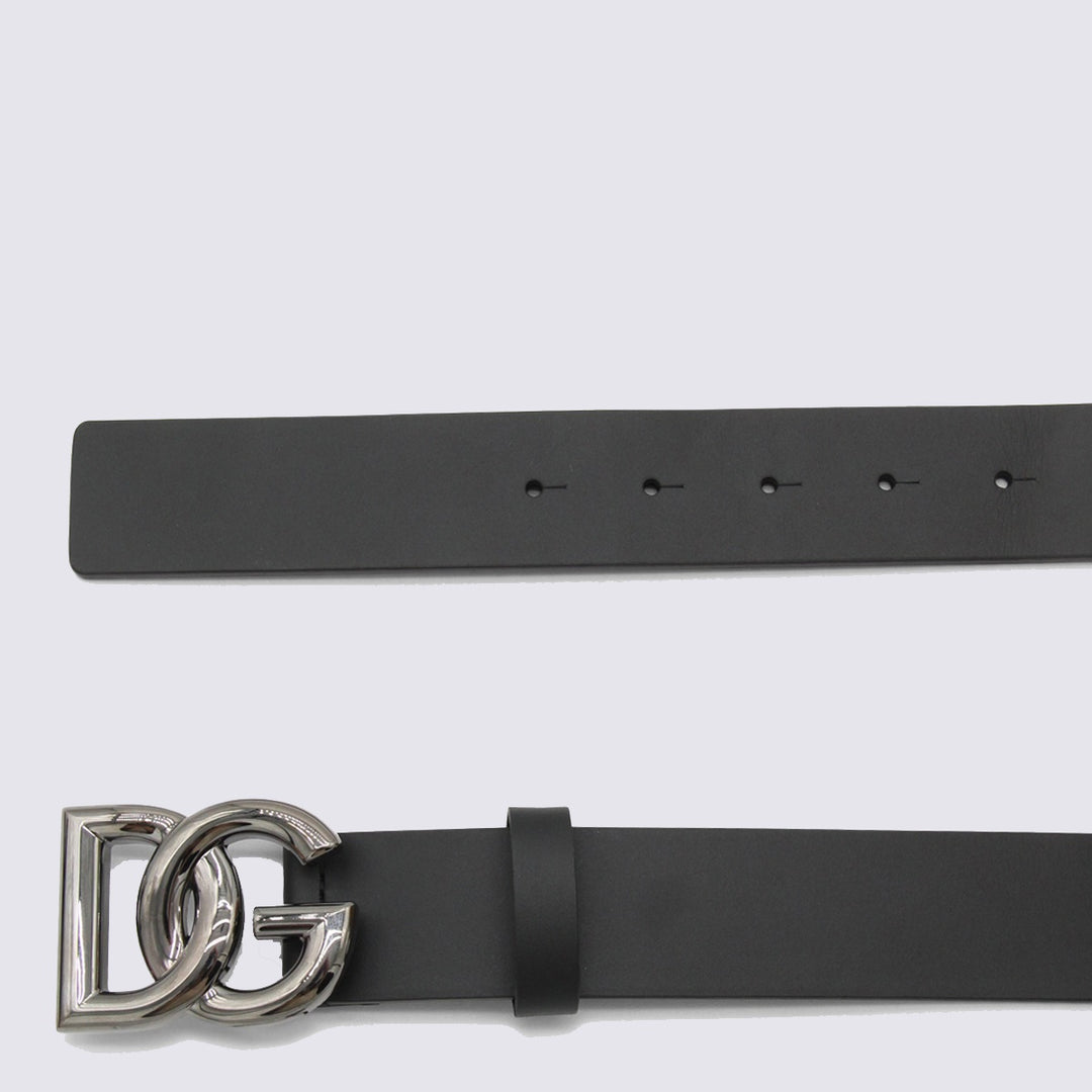 Dolce & Gabbana Belts - BLACK/RUTHENIUM | e5113617674e0128514802902eed5e14ad42b6e3