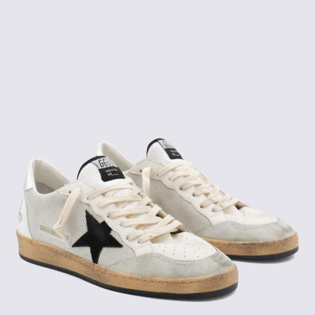 Golden Goose Sneakers - LIGHT SILVER BLACK WHITE | 9e0d193288b5cedfe30e89aed1e394723363de9d